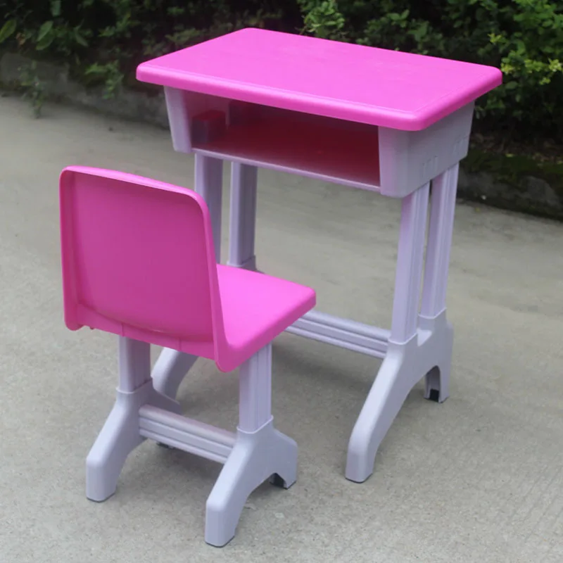 Hot Sale Children Learning Plastic Table And Chair Set Kid Desk Set for kindergarten