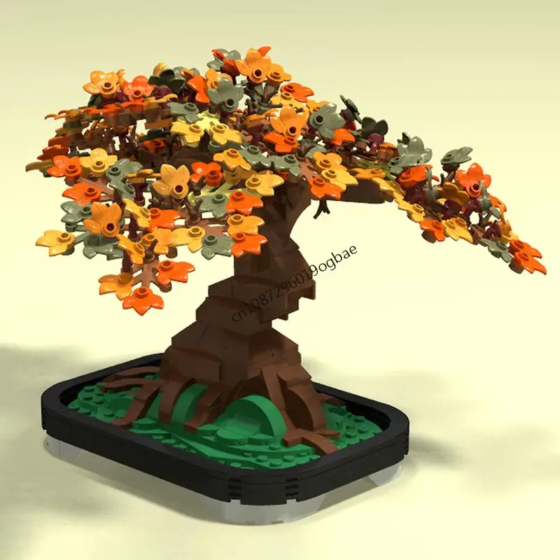 新しい 622 個人気の植物シリーズ葉のある根深い盆栽秋モデルカスタムパズル Diy クリエイティブアイデア子供のおもちゃ誕生日プレゼント