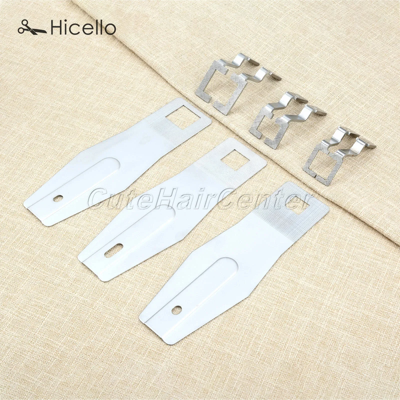 1set Metal Needle Plate & Clamp for Juki 1900 Industrial Bartack Sewing Machine Work Foot Feed Board Presser Replacement Hicello