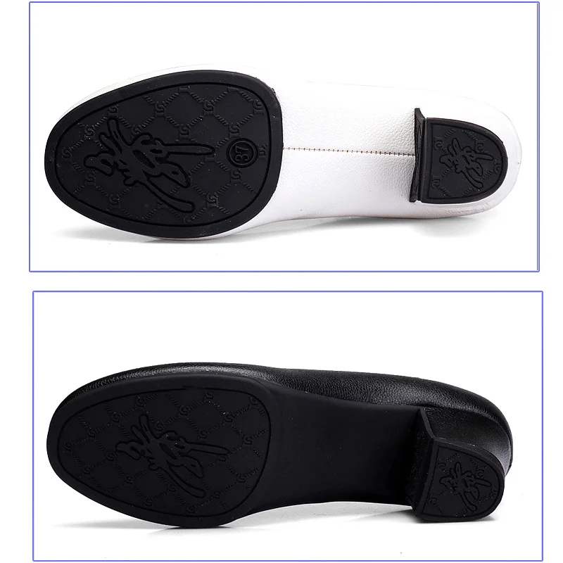 

Ballroom Square Dance Shoes Women Dance Shoes Jazz Latin Modern Dance Sneakers leather ladies Soft Bottom Teacher's Footwear