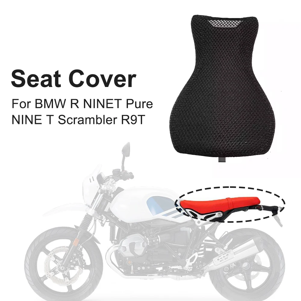 For BMW R NINET Pure NINE T Scrambler R9T Motorcycle Seat Cover Non-Slip Breathable Heat Insulation Protection Cushion