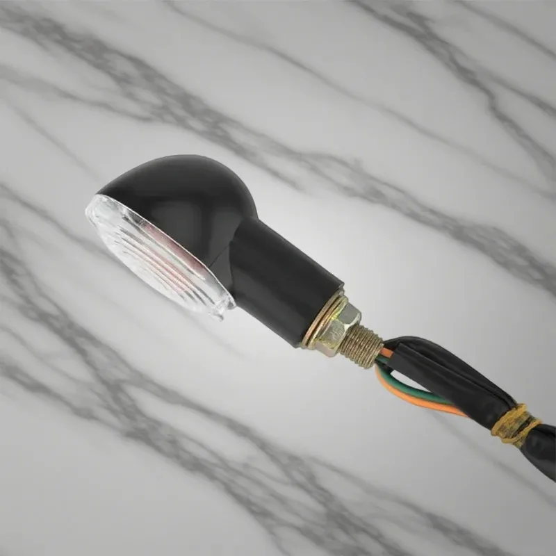 الجملة 12 فولت 10 مللي متر دراجة نارية بدوره مصباح إشارة لصيانة ما بعد البيع للدراجات النارية