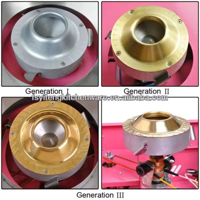 

Machine Commercial Cotton Candy Maker Safe and Fun Sweet Latest Floss Flower Coton Vending Automatic Cotton Candy Machine