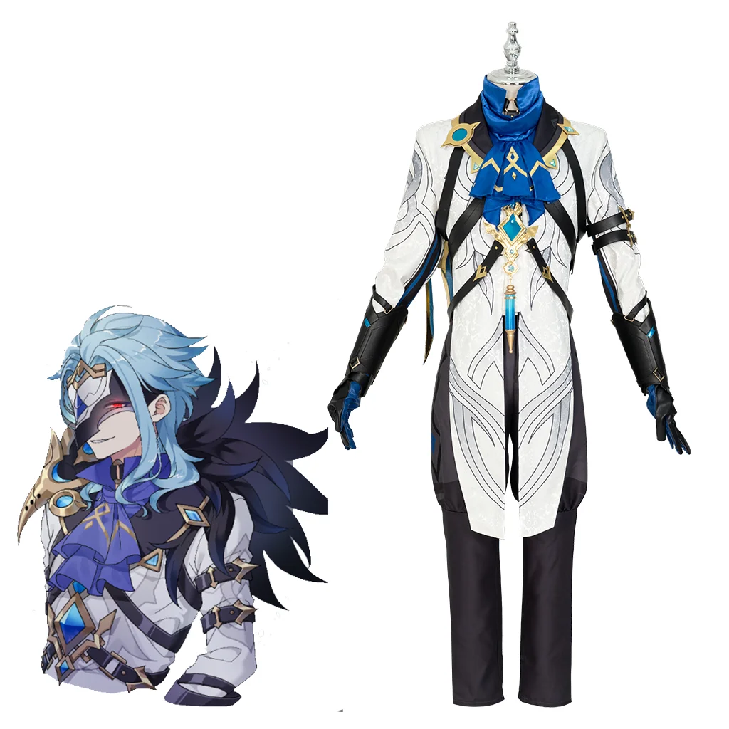 

Игра Genshin Impact II Dottore Косплей Костюм Доктор Косплей Мужчины Косплей Аниме Хэллоуин Костюм Рождественская Вечеринка