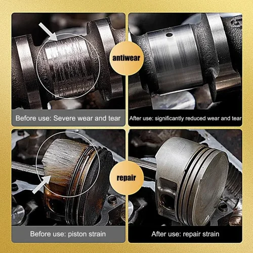 Imagen 2 del producto Protector de reparación antisecas del motor para reducir antioxidantes y combustión.