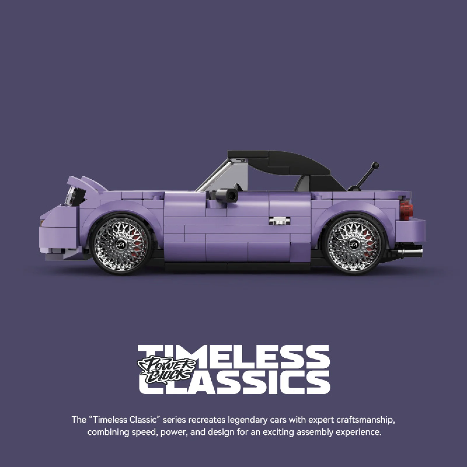 PB8817 370 Uds coche de carreras de velocidad bloques de construcción técnicos modelo de deriva MOC Kit para constructores avanzados