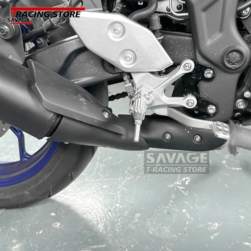Imagen 2 del producto Reposapiés delantero para motocicleta, Pedal, soporte de clavija, juego de montaje para Yamaha YZFR25 YZFR3 MT-25 MT-03 MT25 MT03 YZF R3 25 MT 03 25