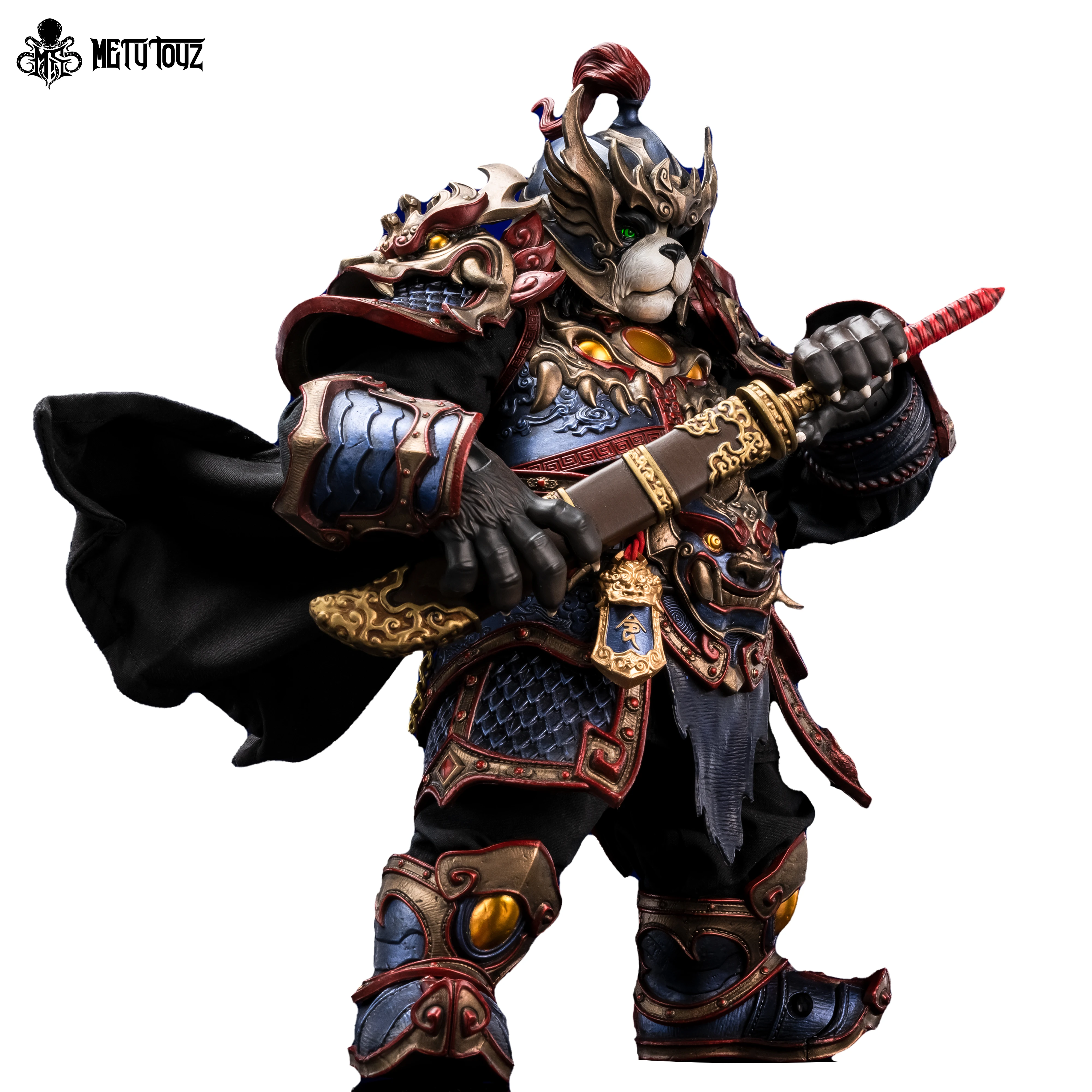 Metytoyz الذاكرة اللعب درع ماستر واندر الباندا مغامر العالم الكونغ فو WuQingLie 20 سنتيمتر عمل الشكل جمع نموذج ألعاب الدمى #1