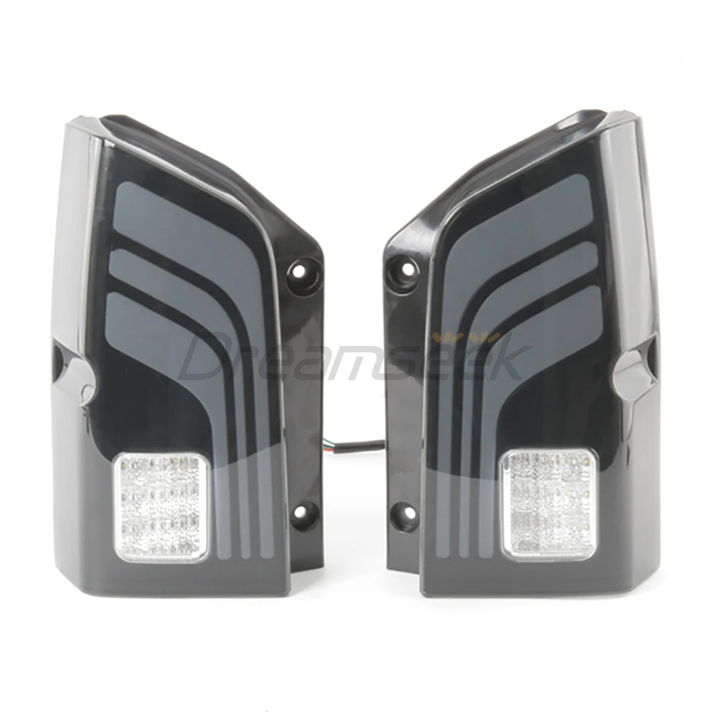 LED Rear Tail Light Assembly for Nissan Pathfinder 2005-2012 Brake with Turn Signal Reverse Lamp Auto Running Smoke Lens