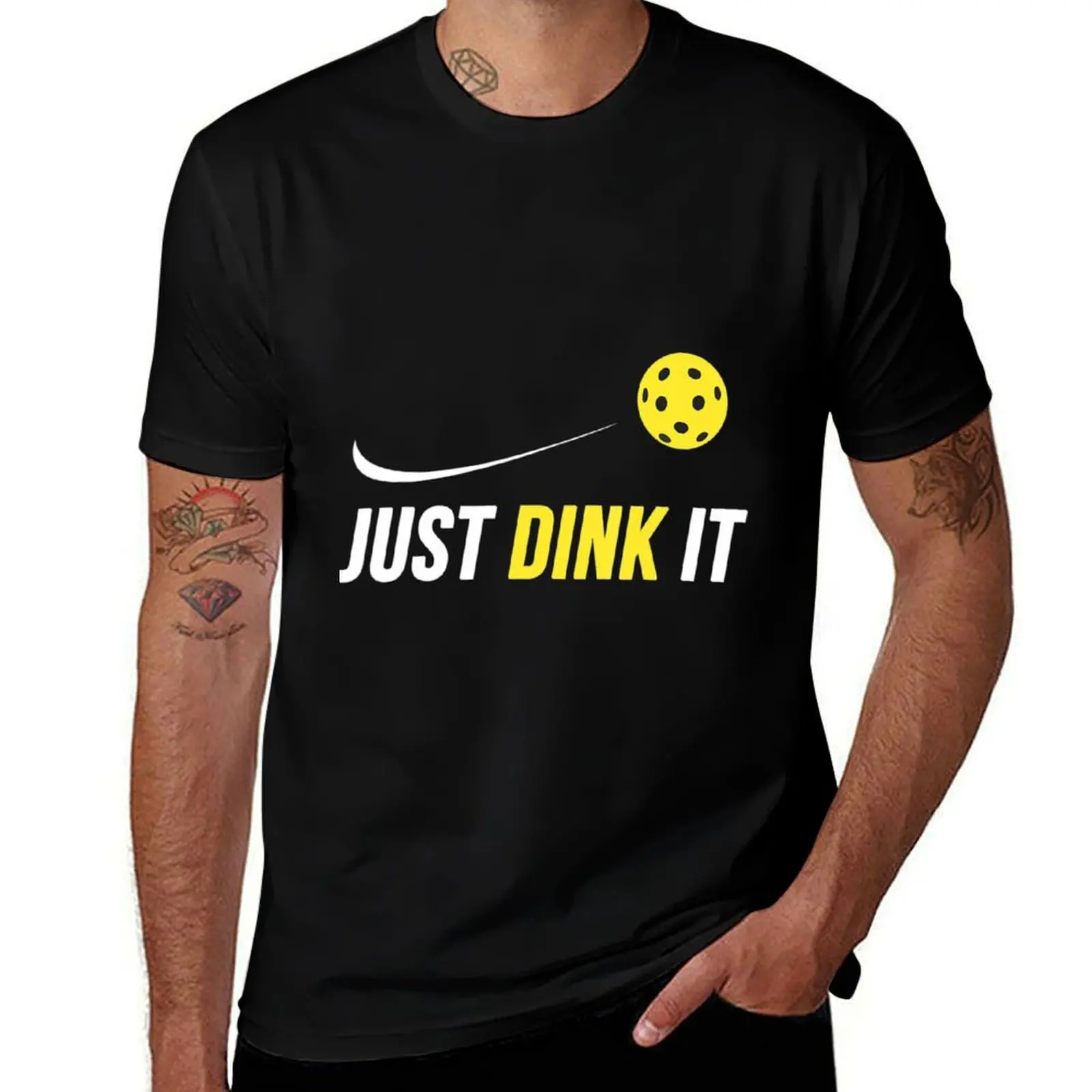 Just Dink It Funny Pickleball Shirt T-Shirt anime t shirts oversize mens graphic t shirts t shirt man luxury T-shirt