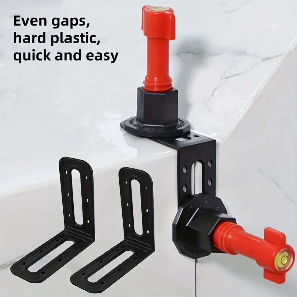 50 قطعة نظام تسوية البلاط مقاطع ركن الضابط زاوية الذكور ل بلاط الحائط مستوي الفواصل محدد الضابط أدوات التسوية