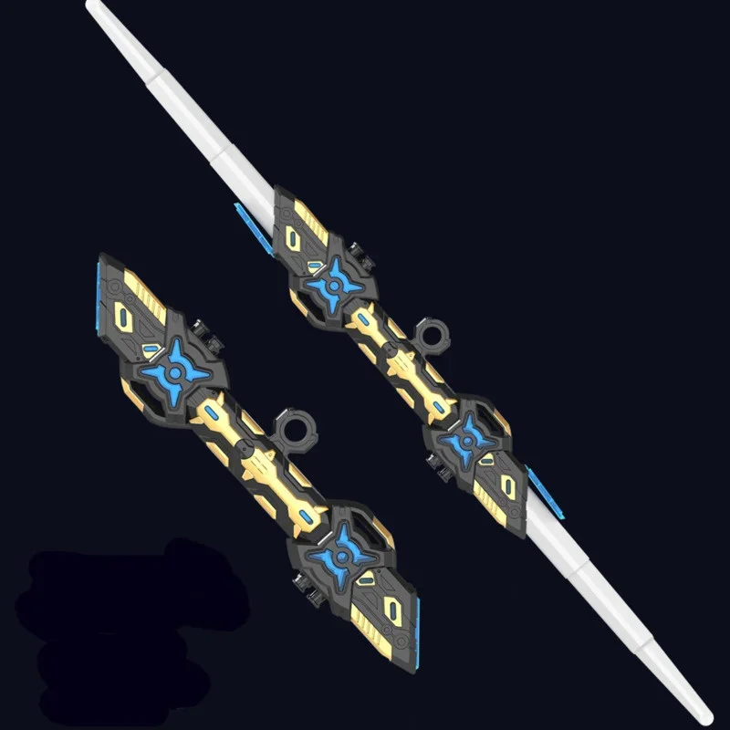 Retractable Lightsaber Finger Rotating Laser Sword Flash Luminous Soundfont  Blaster Halloween Cosplay Battle Toy For Children