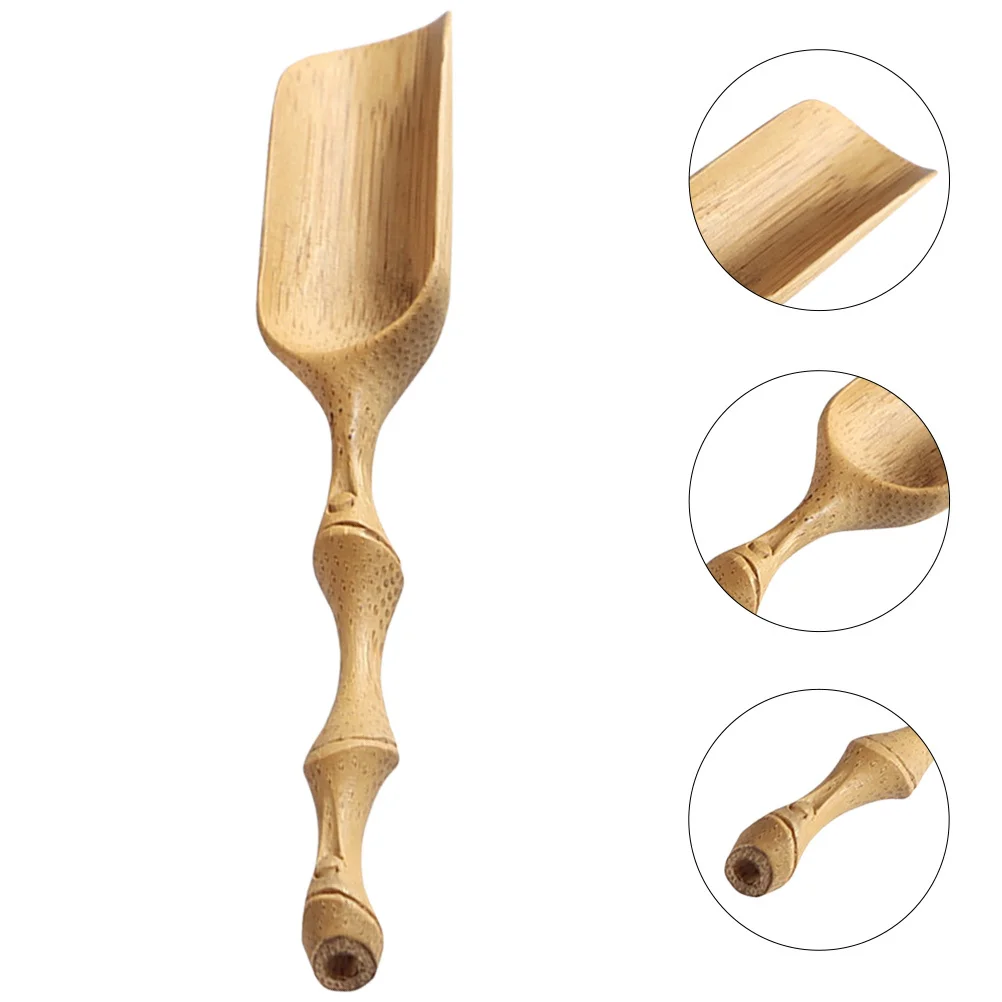 

Scoop Bamboo Carved Spoon For Ceremony Multipurpose Practical Teaspoon Home Office Tea Use Bamboo Tea Shovel