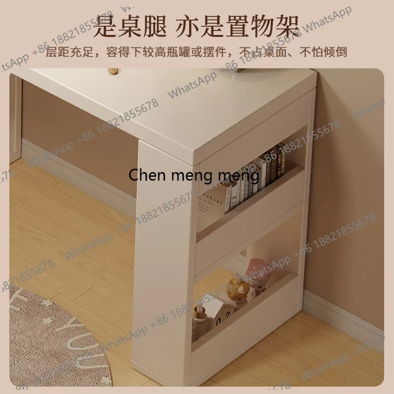 cc182Computerbureau Hoek Thuis Boekenplank Geïntegreerd Bureau L-vormig Studiebureau Uitschuifbaar