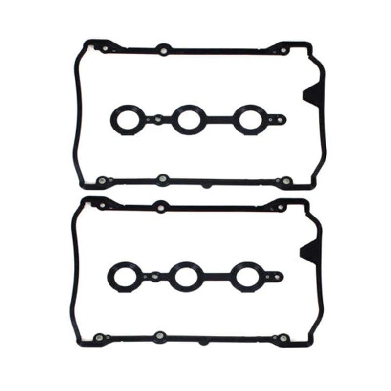 

2 Sets Valve Cover Gasket Set 078198025 058198217 for 1998 1999 2000 2001 2002-2005 AUDI A4 A6 C5 VW PASSAT 2.7T 2.8L V6 DOHC