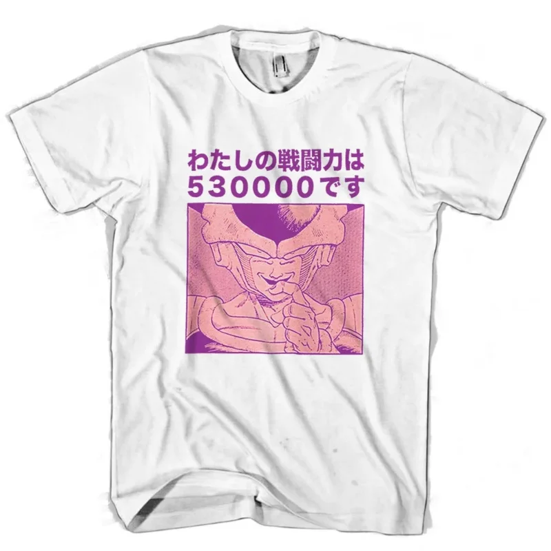 

Shonen Jump Frieza Man Hot Sale Fashion Summer Funny Print T-Shirt Create Your Own High Quality Printed 100% Cotton Eu Size