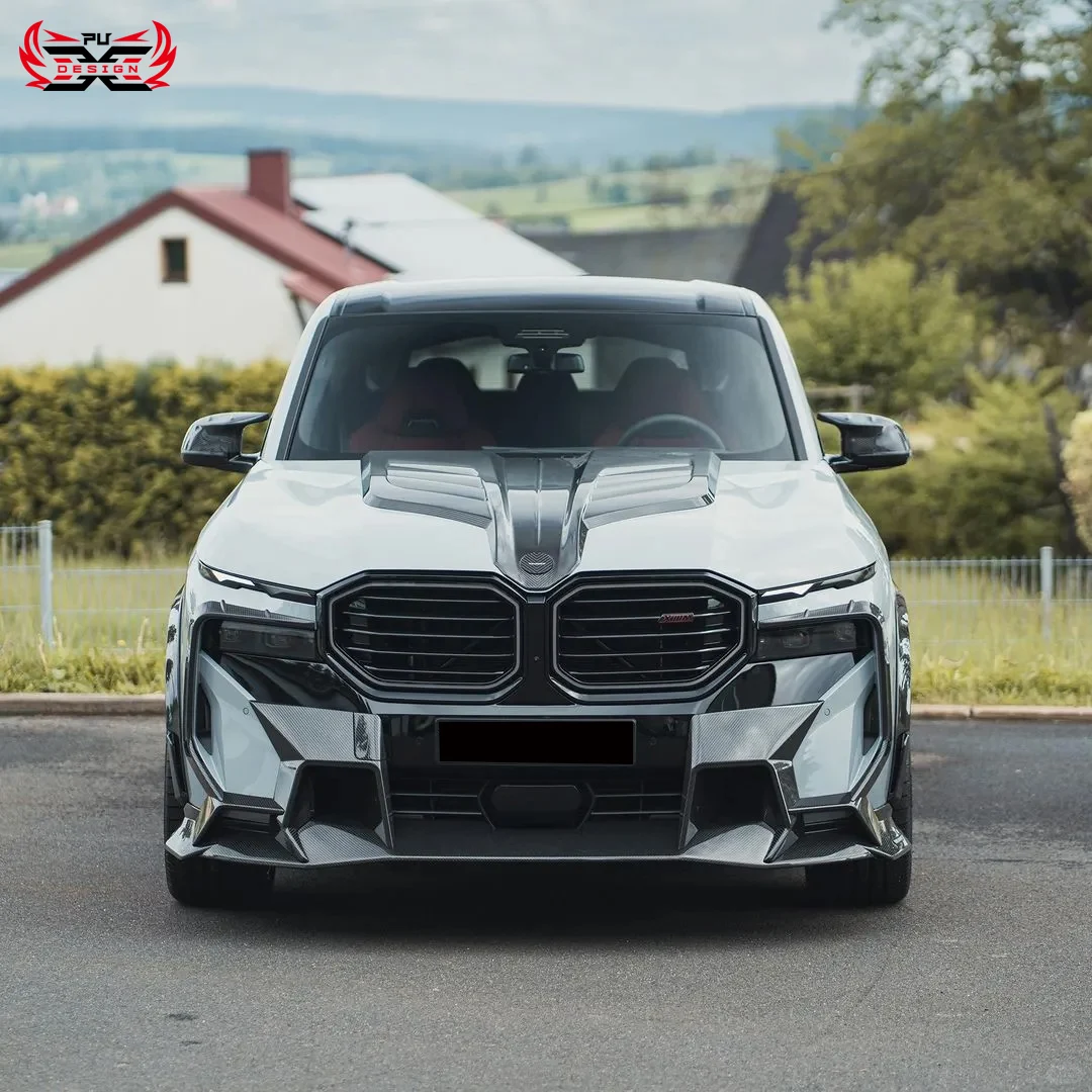 Perfect Fit for  XM G09 Dry Carobn Fiber Front Bumper Hood MS Style Body Kit