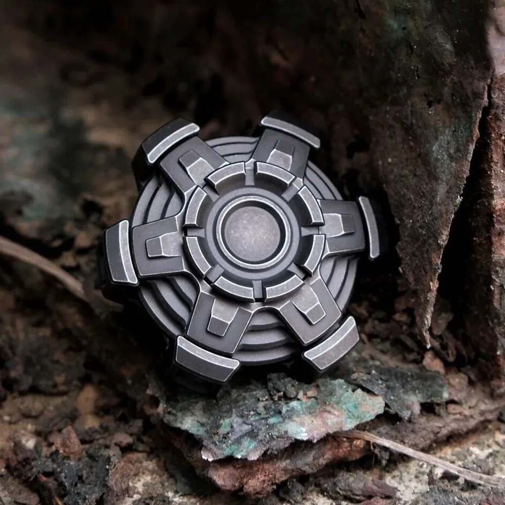 9 mains et KUKE EDC Machinarium 3.0 Fidget Spinner, Gadgets de soulagement de l'anxiété, jouet Fidget en métal pour adultes, nouveauté