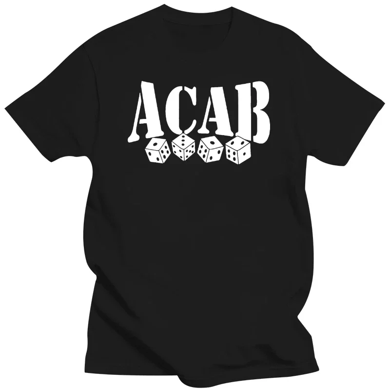 ACAB 1312 Fashion 100% cotton tshirt manga vintage anime clothes tshirts for mens designer clothing harajuku men's t-shirts sale