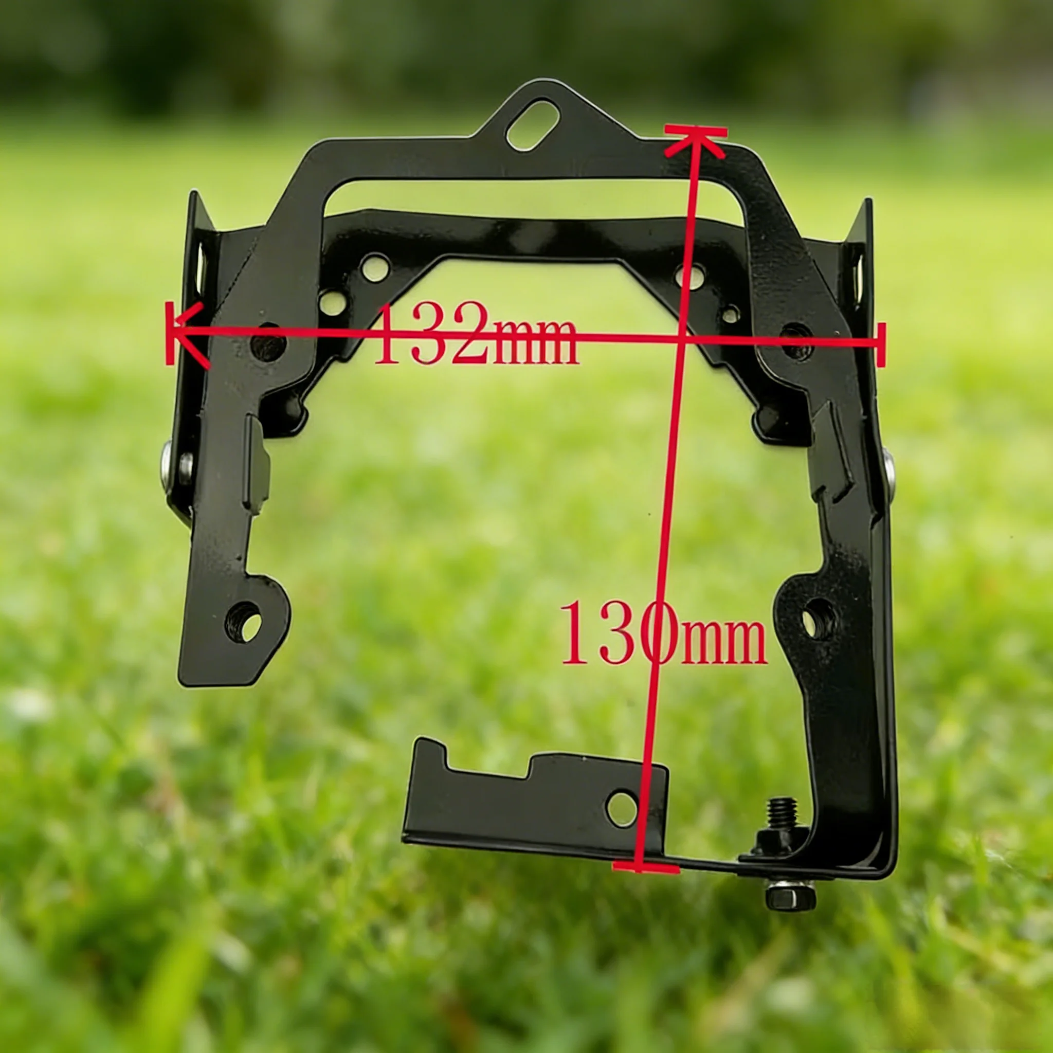 Iron stents Frame fog lamp base for Mitsubishi Outlander front metal fog light support bracket 2008 2009 2010 OE 6321A043
