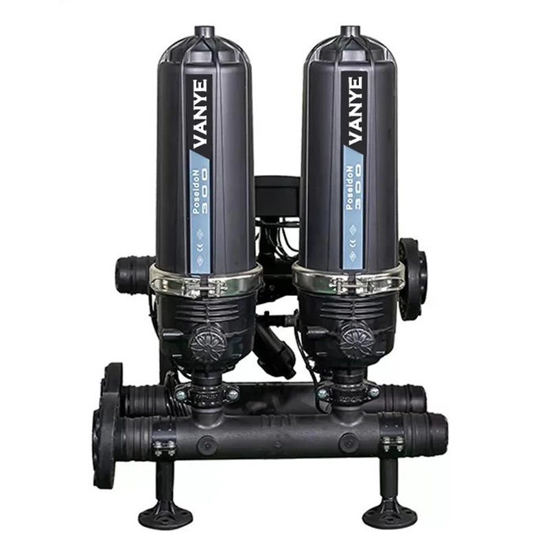 3 Inch 2 Unit Industrial Automatic Back Flushing Water Filter System for Drip Irrigation