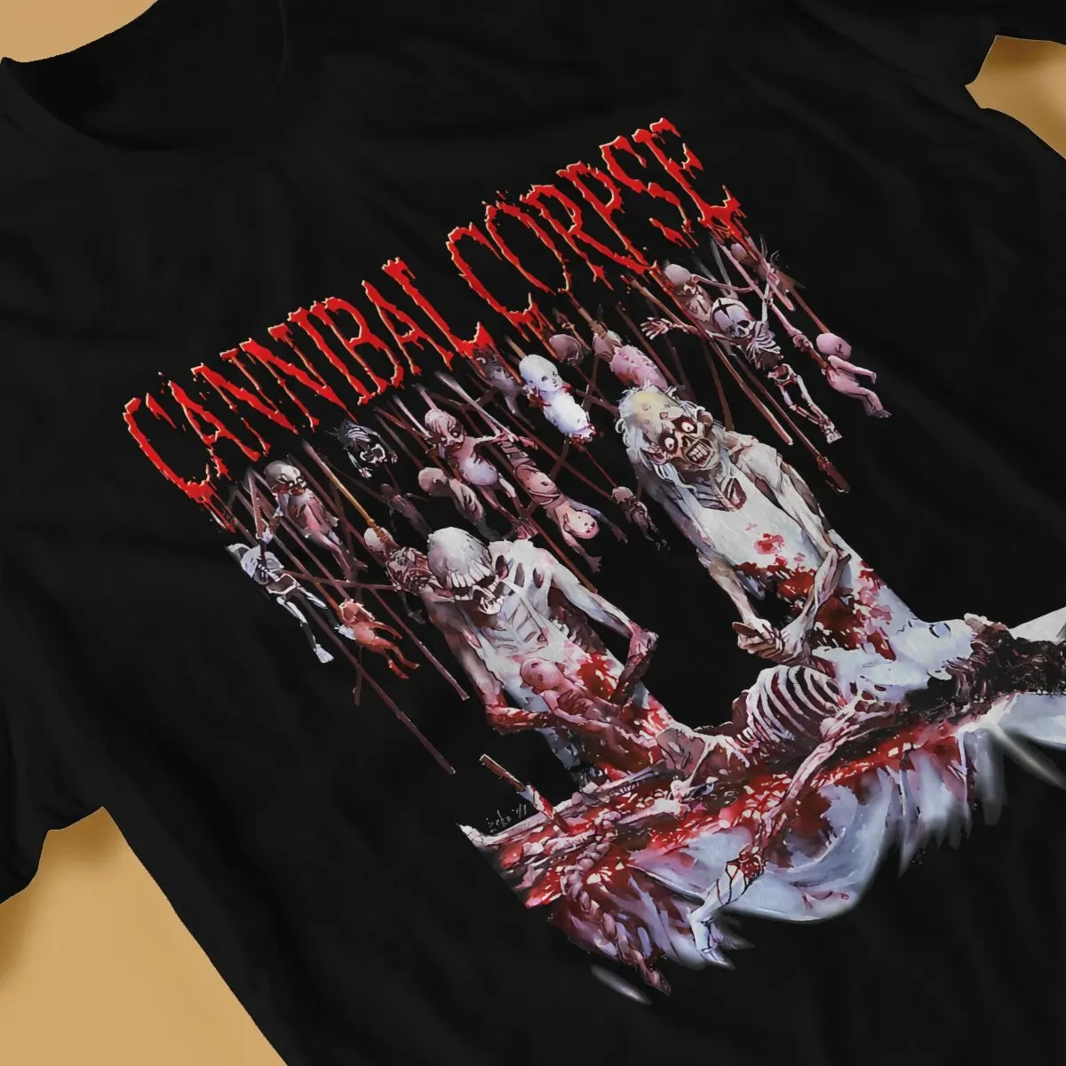 Official Merchandise - Butchered At Birth Special TShirt Cannibal Corpse Casual T Shirt Summer T-shirt for Men Women Shirts