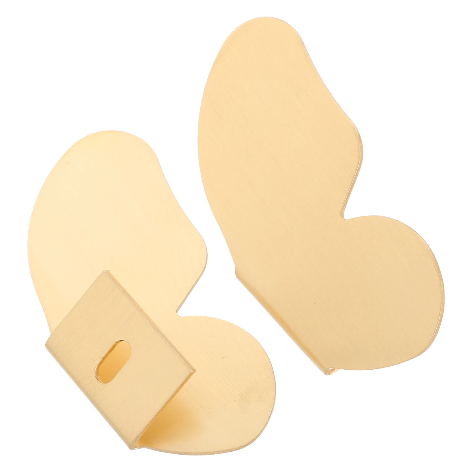 

1 Pair Butterfly Cabinet Door Handles Copper Dresser Pulls Closet Knobs Durable Aluminum Smooth Retro Hardware