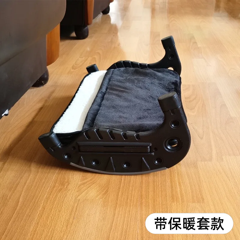 Office Table Foot Pedal Anti-Tilt Ergonomic Leg Pedal Station Footrest for Desk Chair Comfortable Support Leg Pad