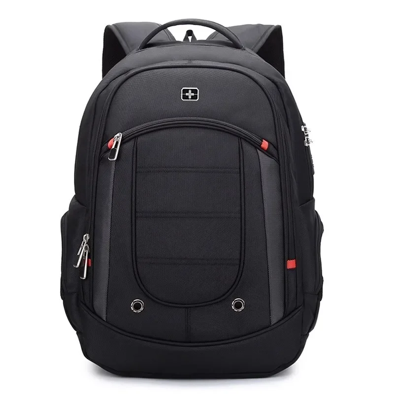 2024 Waterproof 20 Inch Laptop Backpack Men USB Charging Travel Backpack Women Oxford Rucksack Male Vintage School Bag