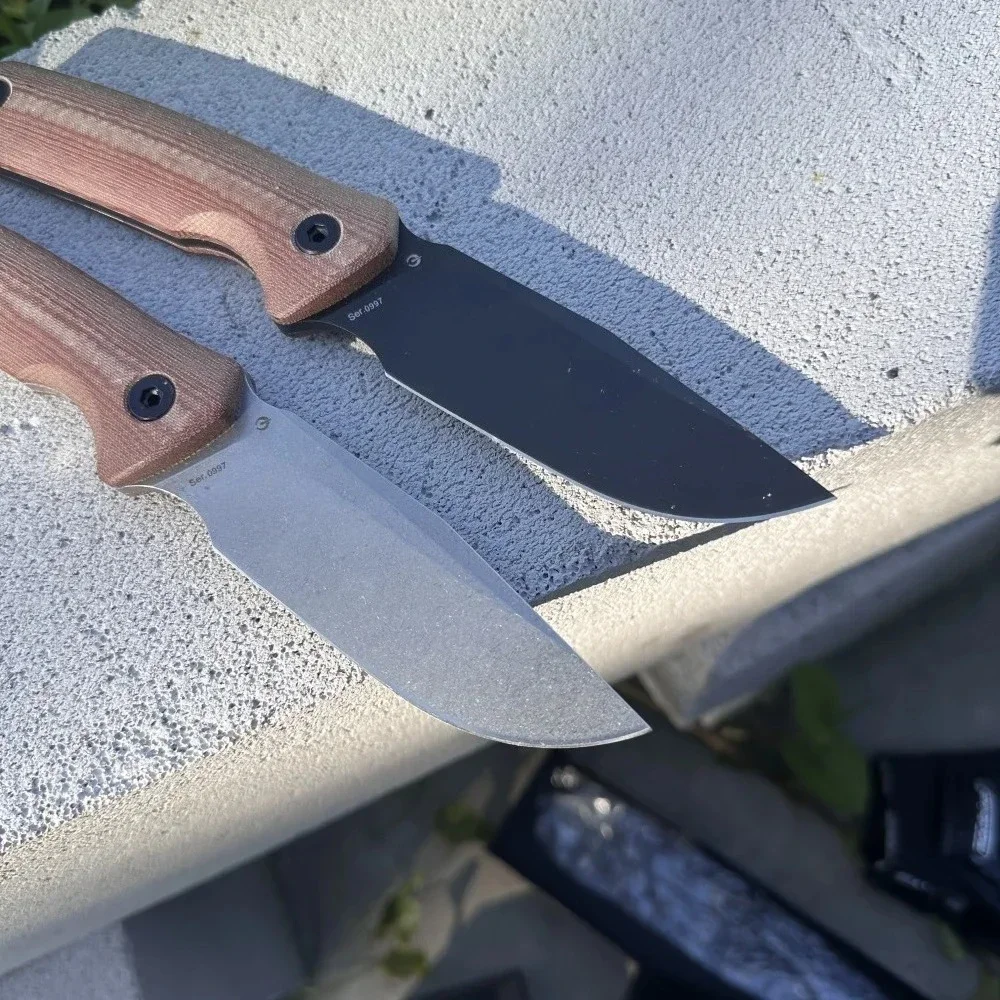 0004 صلابة عالية المحمولة سكين مستقيم D2 شفرة فولاذية G10 مقبض في الهواء الطلق التخييم بقاء تكتيكات سكين صيد الرجال هدية #4