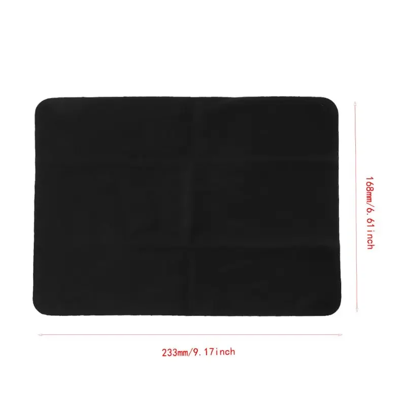 5Pieces/Bag Anti-Static Cloth Microfiber Record Cleaning Towel Lint Cleaner for LP Vinyl Turntable Pad Players