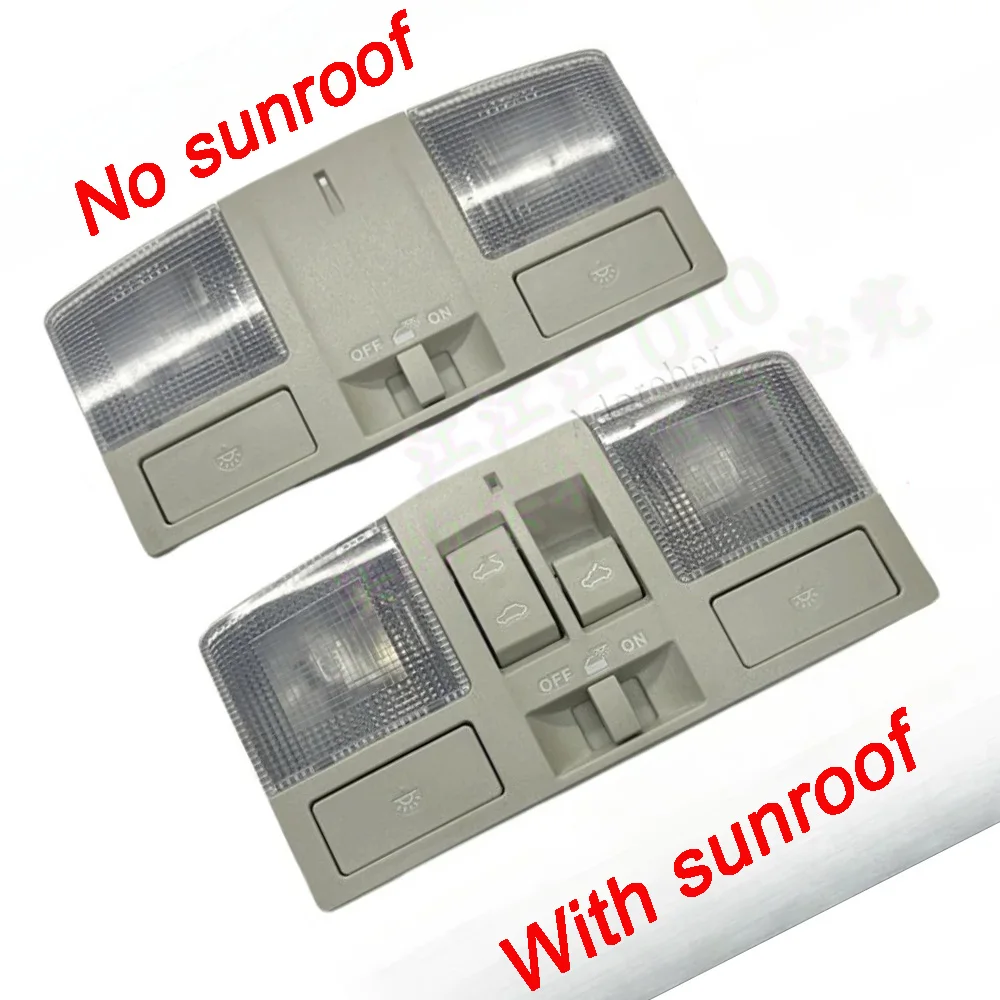 

Car Interior Roof Light Reading Lamp Dome Ceiling Light Glasses Case with Sunroof Switch BBM6-69-970 BBM4-69-970 For Mazda 3