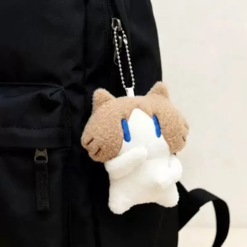 Llavero de Peluche de Gato con Diseño de Salario Mensual, Muñeco de Gatito Adorable, Bolsa de Almacenamiento de Papelería, Marioneta de Mano, Muñeco Interactivo, Regalo Antiestrés
