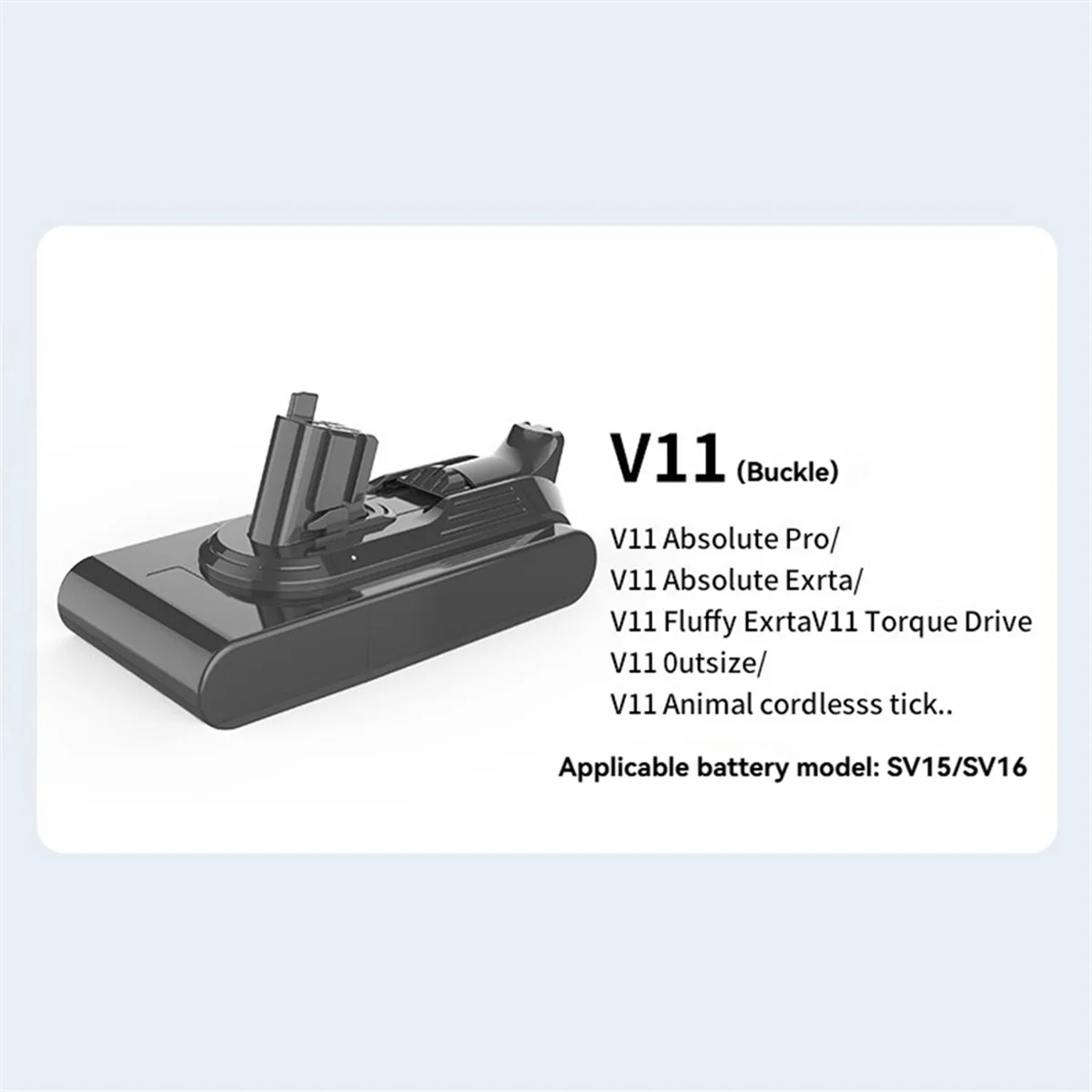 【flash-off-】-{remplacer-l'adaptateur-de-batterie-v11-4ah-252v-pour-dyson-v11-absolute-pro-exrta-torque-drive-outsize-animal-cordless-tick