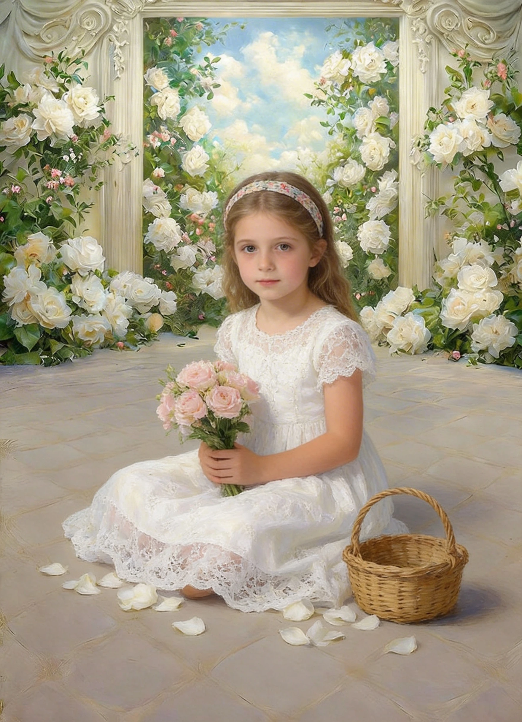 Vintage Floral Garden Photography Backdrops Set Rustic Cottage Spring Scenes Kids Birthday Baby Shower Portrait Backgrounds