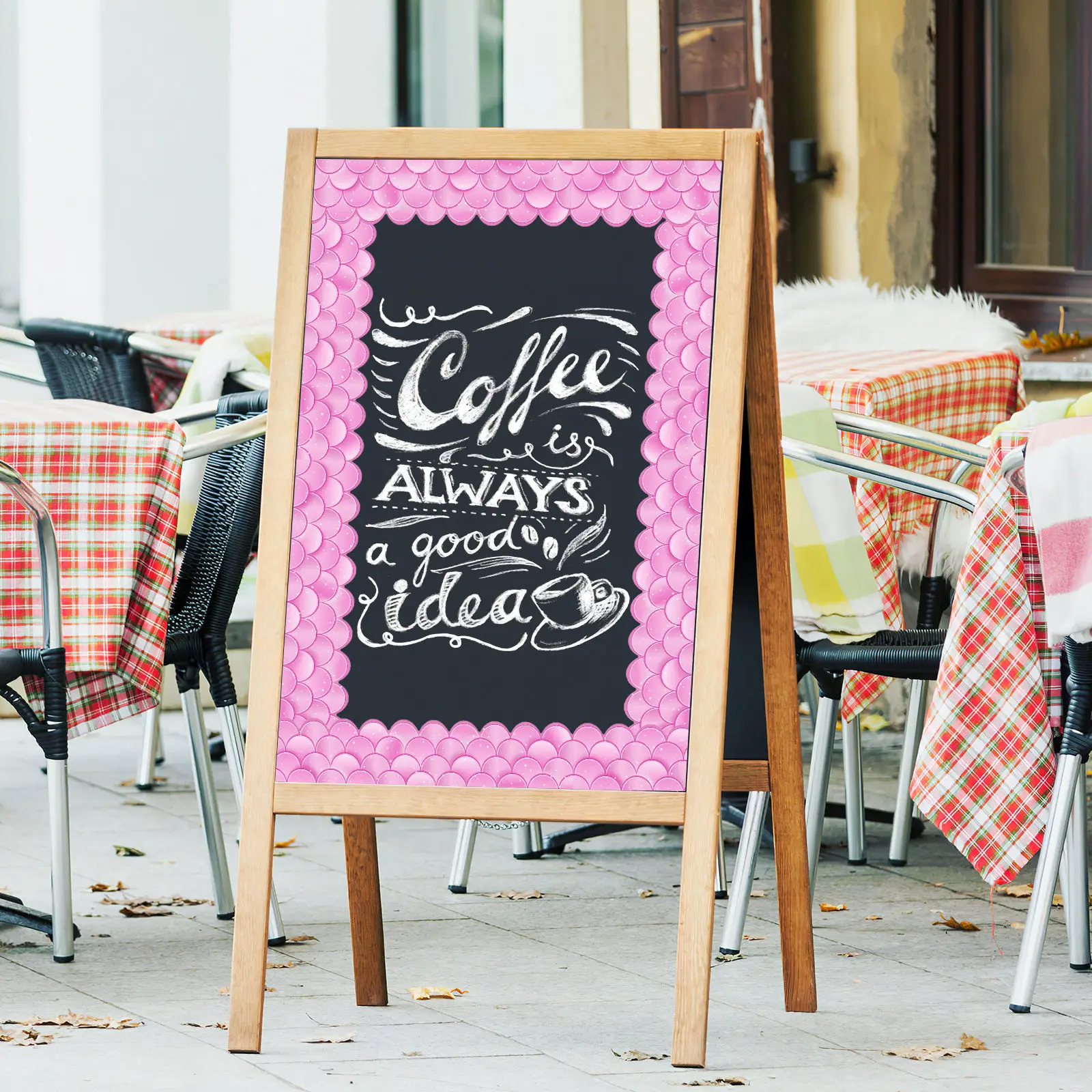 Classroom Bulletin Board Borders Wavy Design Self-Adhesive Stickers for Blackboard Whiteboard Tables Bags Smooth Surfaces Decor