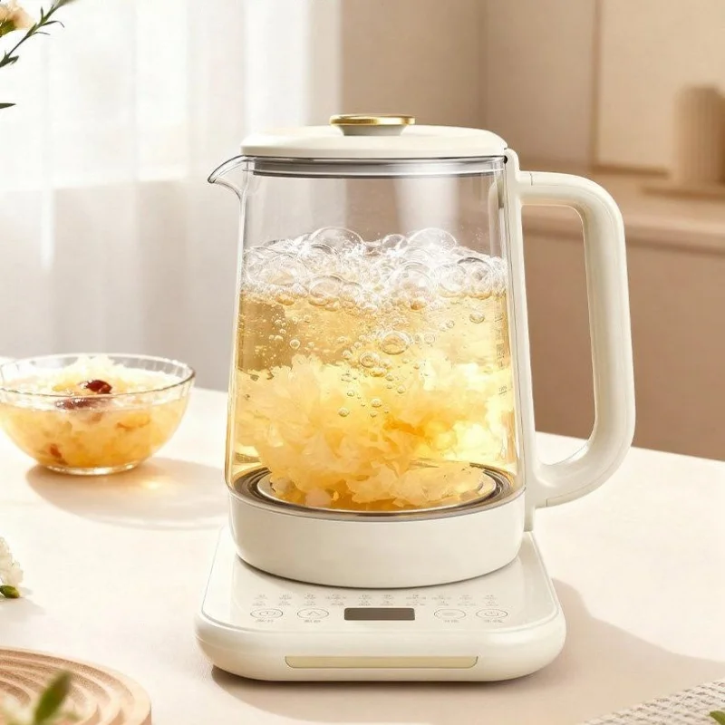 Intelligent Programmable Automatic 304 Stainless Steel Electric Kettle with 1.6-2.0L Capacity 1500W Power Household Use