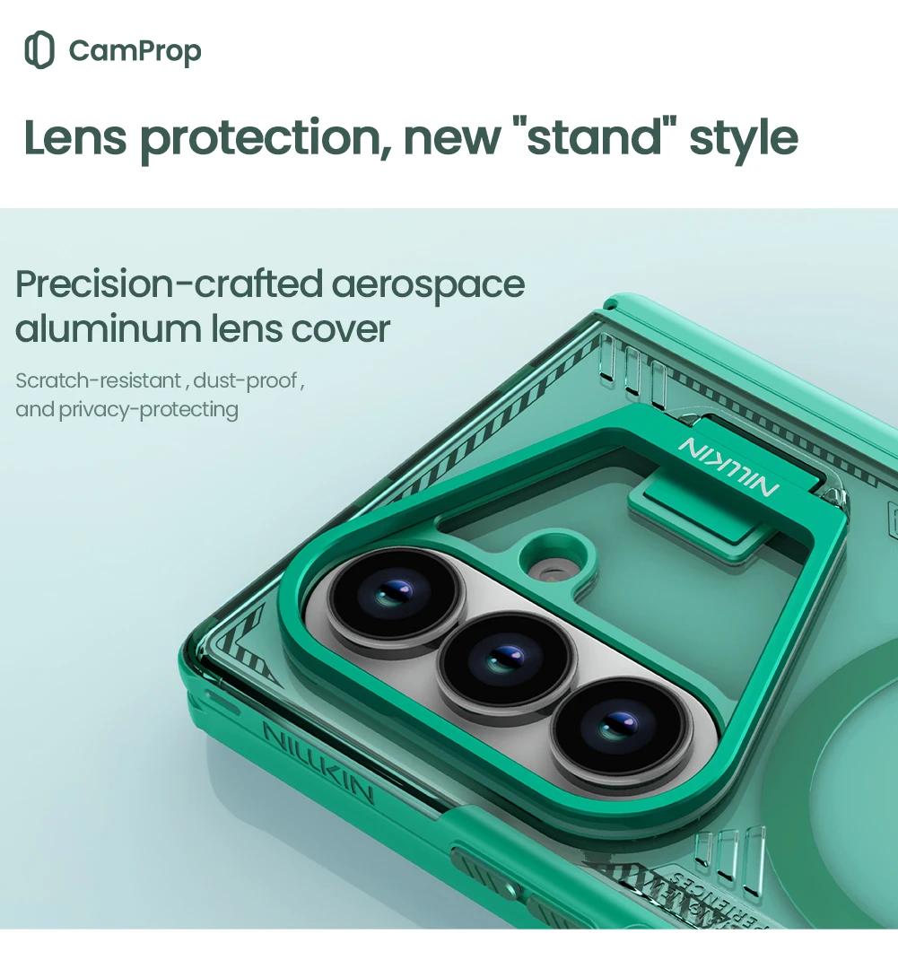 

Nillkin For Samsung Galaxy Z Fold 7 5G Case Iceblade Prop Fold Lens Magnetic Adapt Camera Protection With Stand Back