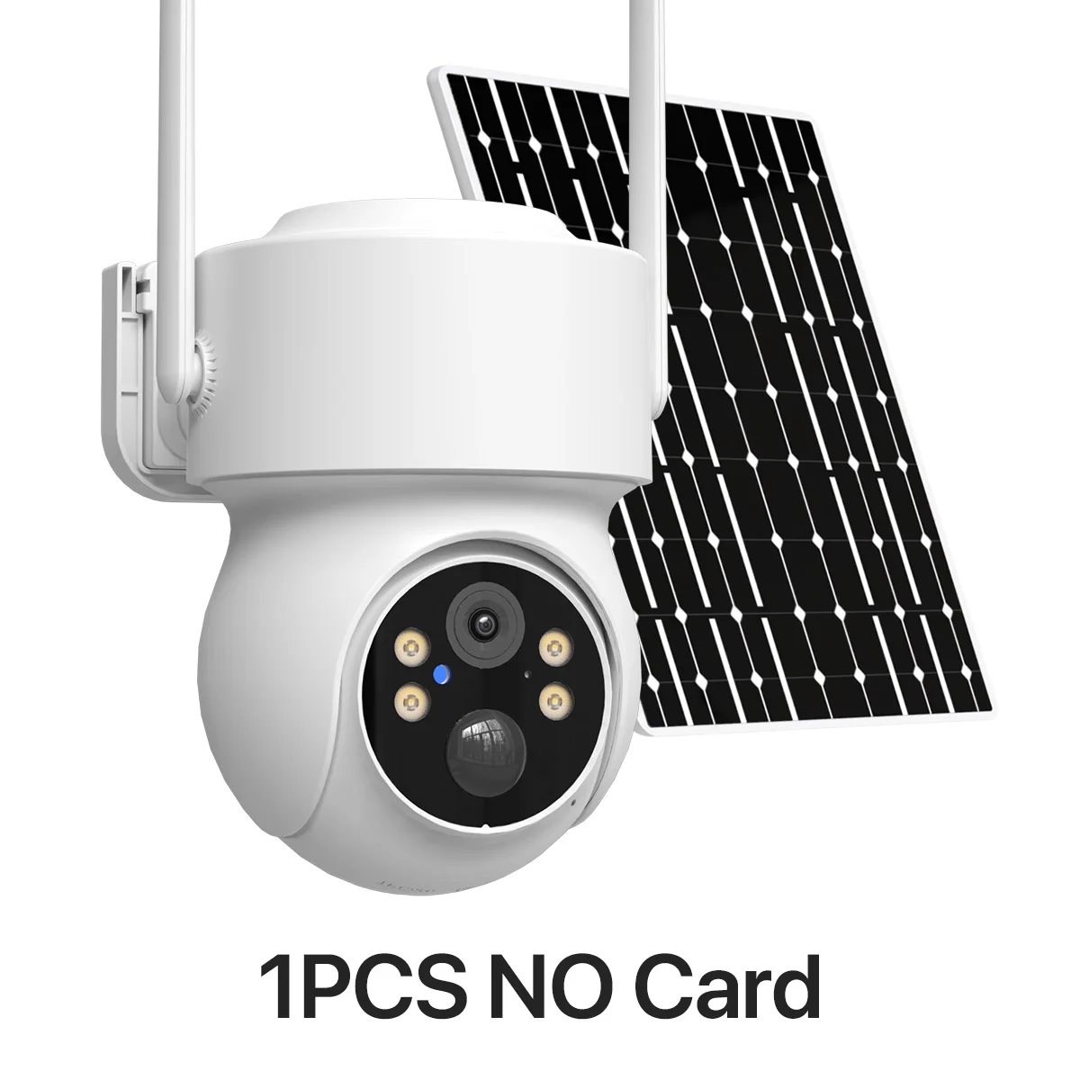 1/2PCS iCsee Solar IP Camera WiFi Outdoor Wirelees Batterij Surveillance PTZ Camera PIR Detectie Nachtzicht Real Time Alert