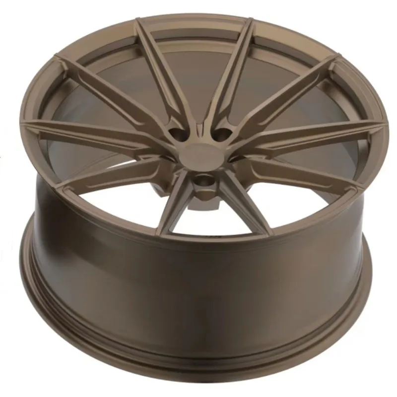 

18x9 Bronze Five-Spoke Forged Wheel 18-22 Inch Aluminum Alloy Rims With PCD 5*108 5*112 5*114.3 5*120 For Audi A3 A4 A5 A6 A7 R8