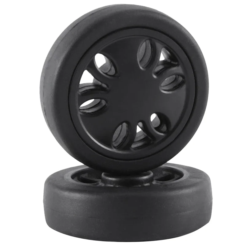 

AT33 2Set 50X15mm Luggage Wheels Wear Resistant PU Caster Suitcase Replacement Wheels Luggage Wheel Universal 6Mm 8Mm