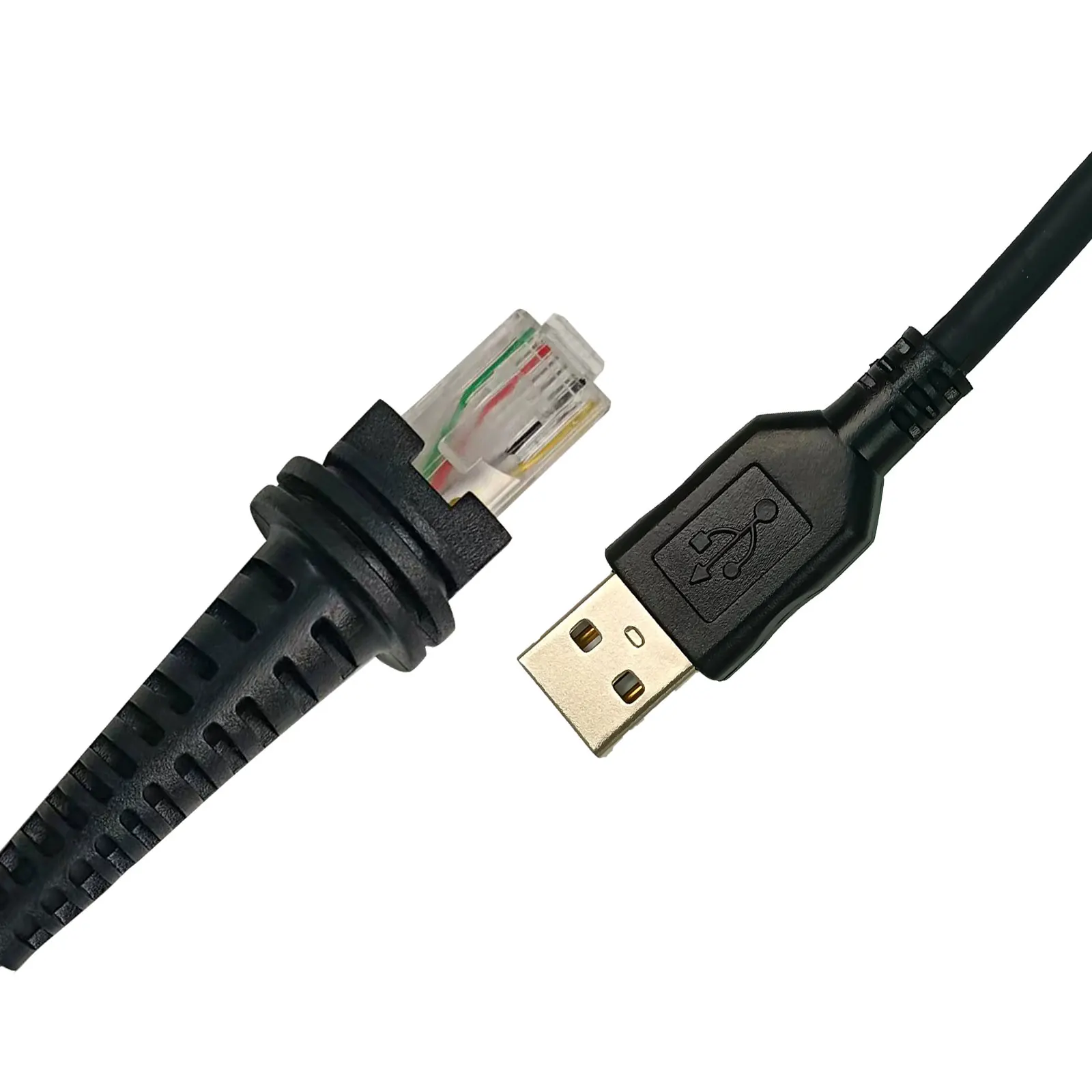 Sotesin 3M USB Cable for Honeywell Barcode Scanner, USB to RJ45 Cable 1900GHD 1900iSR 1902GHD 1902GSR 1300G 1250G