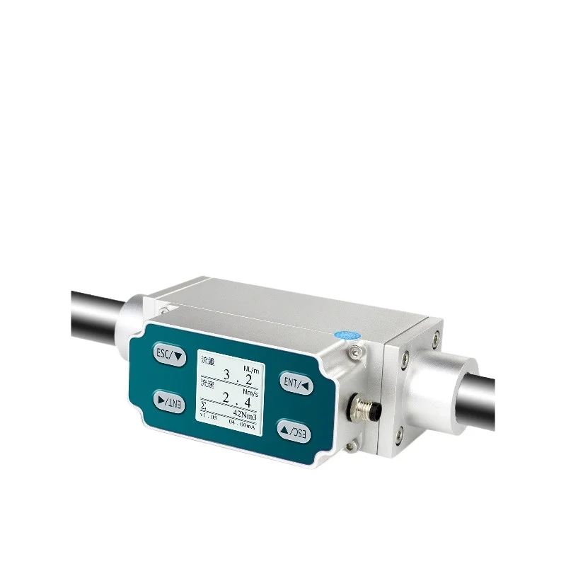 For Thermal Flowmeter 4-20mA Air 485 Micro Flow Controller Valve