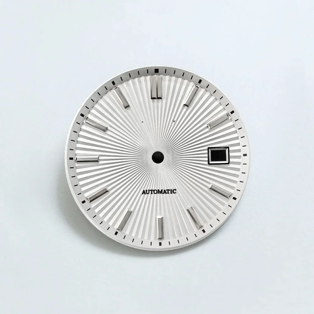 32.5 مللي متر أمة الله شعاعي الملمس ساعة الطلب تعديل نافذة التاريخ خمر صالح NH35/36/4R/6R/7S ساعة يد تعمل بالحركة أجزاء اكسسوارات