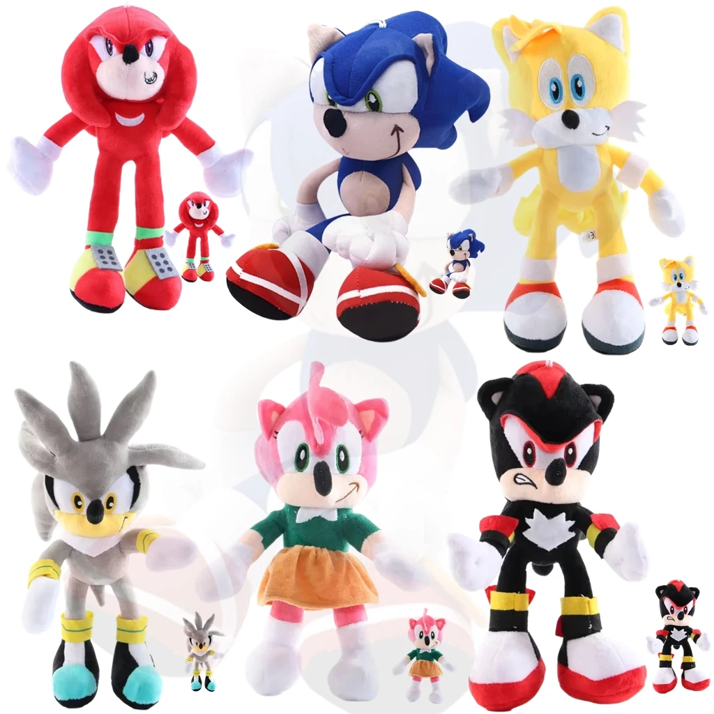 Super sonic Mouse Plush Doll New Film Super Sonic Shadow Anime Cartoon Talsnak Hedgehog Doll Toy Doll Kids Birthday Gift - view 5