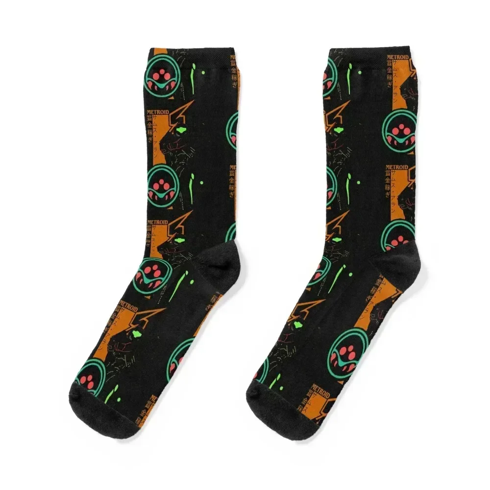 Profile - METROID Socks custom man Men's Socks Women's