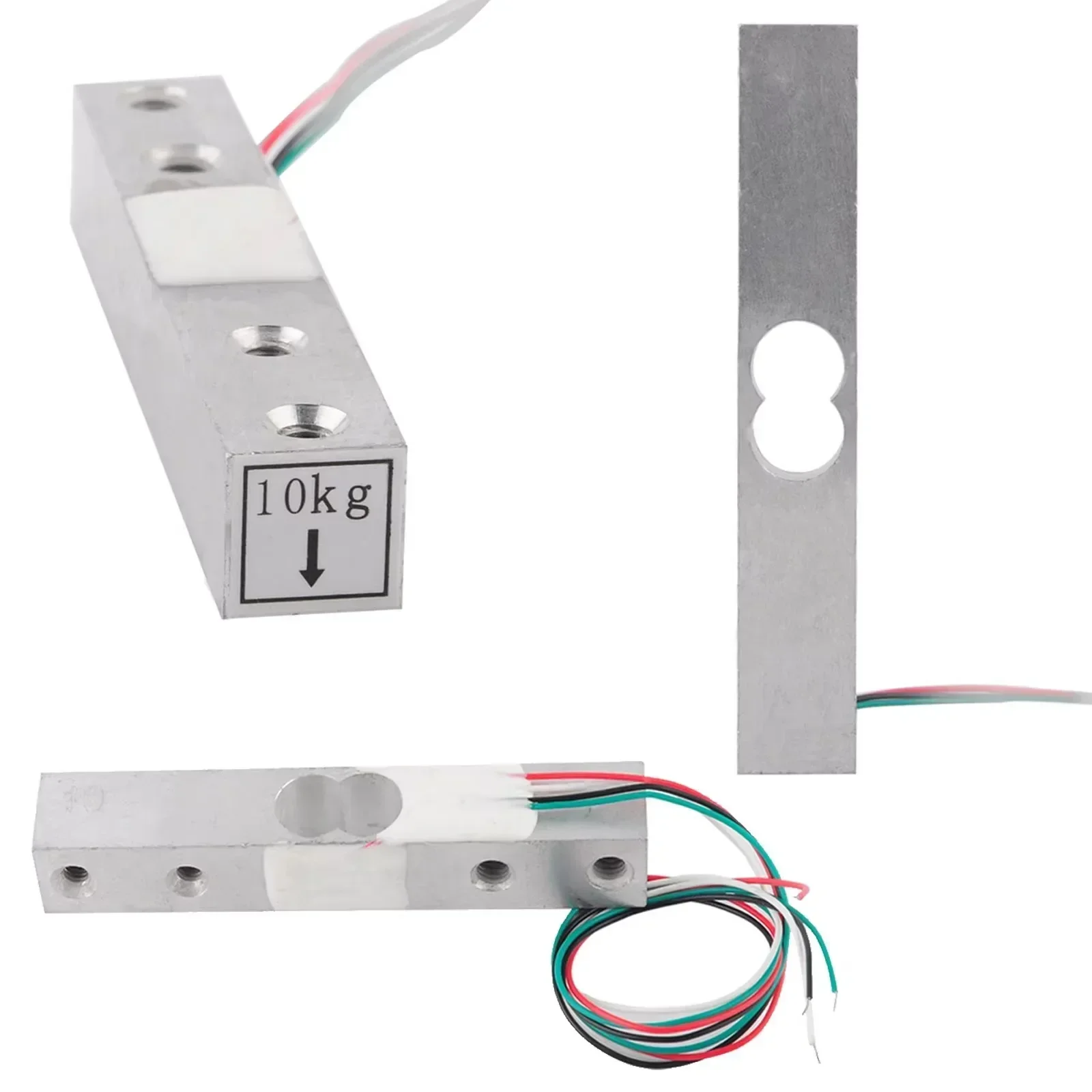 Load Cell Weight Sensor 1KG 2KG 3KG 5KG 10KG 20KG HX711 AD Module Aluminum Alloy Weighing Pressure Sensor Electronic Scale