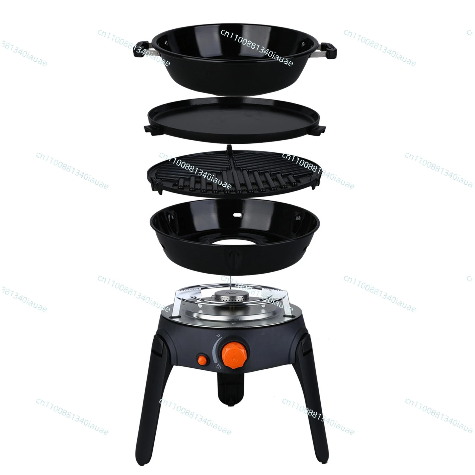 

Outdoor Multifunctional Gas Grill Outdoor Camping Stove Portable Cassette Stove Gas Stove
