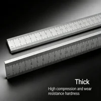 Engineered for Emergencies: 50cm Stainless Steel Ruler with Hardened Tip for Measurement | Drafting Multi‑Tool&Window-Breaking 3