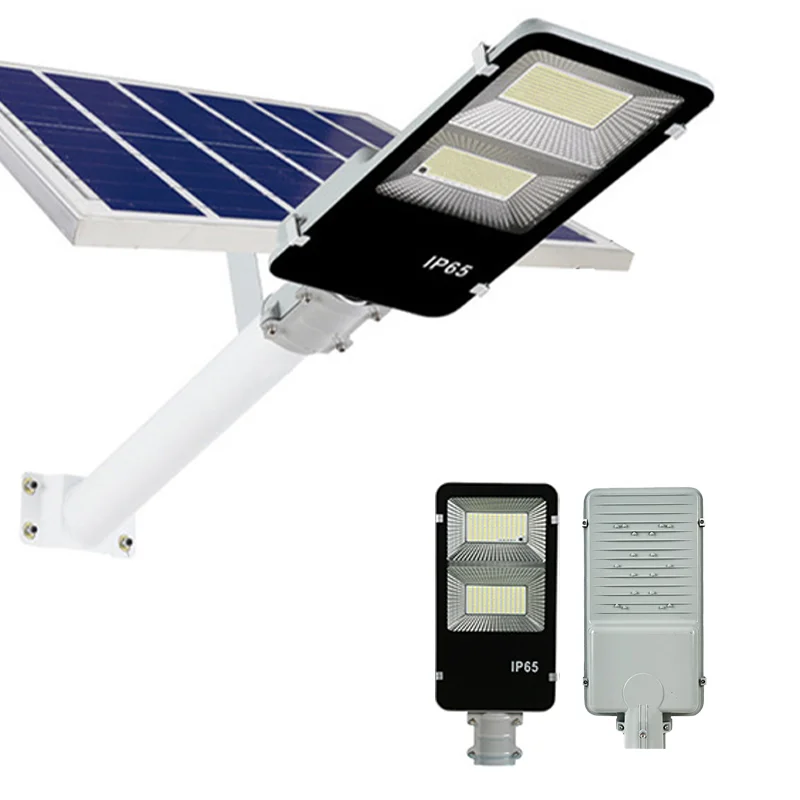 

RUISENZHUO Мощный солнечный уличный фонарь 6500K Большой солнечный светильник Идеально подходит для шариковых парков, уличных, походов, полевого освещения